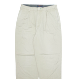 TOMMY HILFIGER Chino Mens Trousers Beige Regular Straight W33 L34