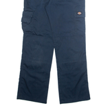 DICKIES Cargo Mens Trousers Blue Regular Straight W30 L30