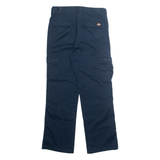 DICKIES Cargo Mens Trousers Blue Regular Straight W30 L30