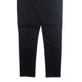 RALPH LAUREN Womens Trousers Black Regular Tapered W32 L29