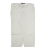 KANGOL Chino Mens Trousers Beige Regular Straight W34 L33