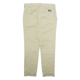 DICKIES Chino Mens Trousers Beige Slim Tapered W30 L29