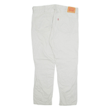 LEVI'S Mens Trousers Cream Regular Tapered W38 L30