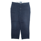 POLO RALPH LAUREN Chino Mens Trousers Blue Regular Straight W38 L28