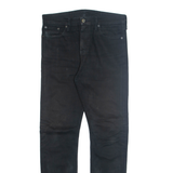 LEVI'S 510 Mens Trousers Black Regular Tapered W30 L32