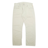 LEVI'S 514 Mens Trousers Beige Regular Straight W34 L30