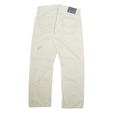 LEVI'S 514 Mens Trousers Beige Regular Straight W34 L30