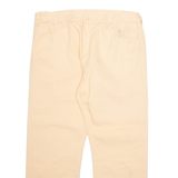 LEVI'S 501 Mens Trousers Orange Relaxed Straight W44 L32