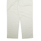 TOMMY HILFIGER Chino Mens Trousers Cream Relaxed Straight W36 L32