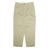 NAUTICA Chino Mens Trousers Cream Regular Straight W36 L32