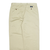 NAUTICA Chino Mens Trousers Cream Regular Straight W36 L32