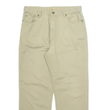 NAUTICA Mens Trousers Beige Regular Straight W33 L30