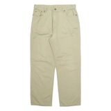 NAUTICA Mens Trousers Beige Regular Straight W33 L30