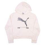 PUMA Womens Pink Hoodie M