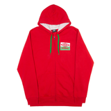 UMBRO Mens Red Hoodie Full Zip XL