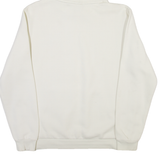 PUMA Mens White Hoodie M