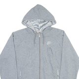 NIKE Womens Grey Hoodie Full Zip XL