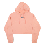 ADIDAS ORIGINALS Cropped Womens Pink Hoodie UK 12
