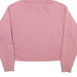 PUMA Cropped Womens Pink Hoodie M
