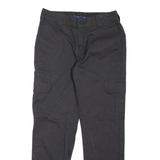DICKIES Cargo Workwear Mens Trousers Black Slim Tapered W33 L32