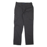 DICKIES Cargo Workwear Mens Trousers Black Slim Tapered W33 L32