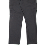 DICKIES Cargo Workwear Mens Trousers Black Slim Tapered W33 L32