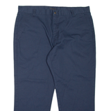 DICKIES Workwear Mens Trousers Blue Relaxed Tapered W42 L30