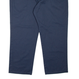 DICKIES Workwear Mens Trousers Blue Relaxed Tapered W42 L30