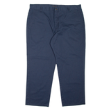 DICKIES Workwear Mens Trousers Blue Relaxed Tapered W42 L30