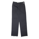 DICKIES Workwear Mens Trousers Black Regular Straight W32 L37