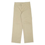 DICKIES Workwear Womens Trousers Beige Regular Straight W28 L26