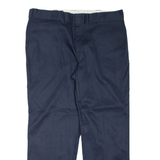 DICKIES 874 Workwear Mens Trousers Blue Regular Straight W40 L30