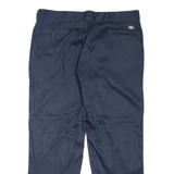 DICKIES 874 Workwear Mens Trousers Blue Regular Straight W40 L30