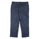 DICKIES 874 Workwear Mens Trousers Blue Regular Straight W40 L30