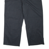 DICKIES Workwear Mens Trousers Black Loose Straight W42 L26