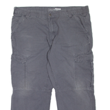 CARHARTT Cargo Workwear Mens Trousers Grey Relaxed Tapered W40 L26
