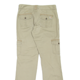 CARHARTT Cargo Womens Trousers Beige Regular Bootcut W32 L34