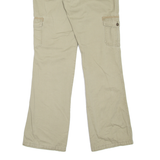 CARHARTT Cargo Womens Trousers Beige Regular Bootcut W32 L34