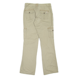 CARHARTT Cargo Womens Trousers Beige Regular Bootcut W32 L34