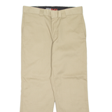 DICKIES 874 Workwear Mens Trousers Beige Regular Straight W34 L30