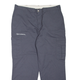 DICKIES Cargo Workwear Mens Trousers Blue Relaxed Tapered W40 L30