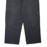 DICKIES Workwear Mens Trousers Black Loose Tapered W38 L30