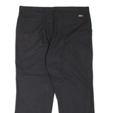 DICKIES Workwear Mens Trousers Black Loose Straight W40 L30