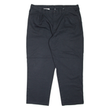 DICKIES Workwear Mens Trousers Black Relaxed Tapered W40 L30