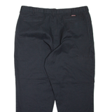DICKIES Workwear Mens Trousers Black Relaxed Tapered W40 L30