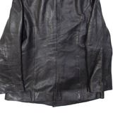 ARMS Womens Jacket Black Leather UK 12
