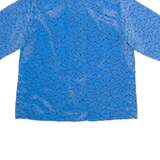 Womens Shirt Shirt Blue Crazy Pattern S