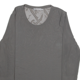 NORWISS Womens Top Grey Long Sleeve XL