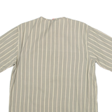 FREE LOOK Womens Shirt Top Green Striped S