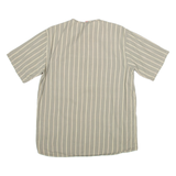 FREE LOOK Womens Shirt Top Green Striped S